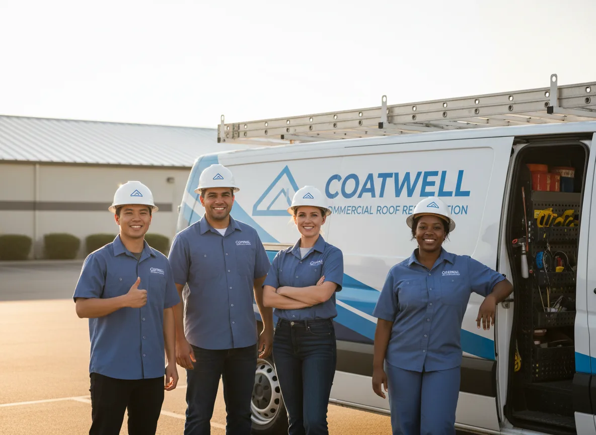 Commercial roof coating company in Slippery Rock, PA
